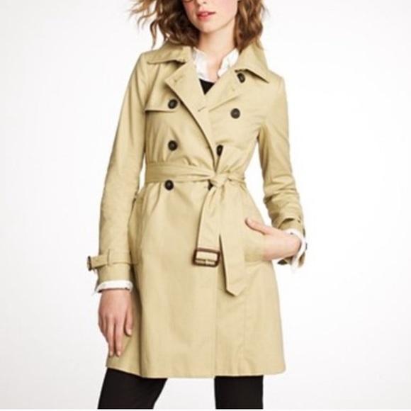J. Crew Icon Trench Coat Light Khaki